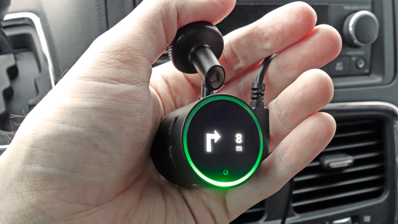 As far as GPS units go, the Garmin Speak is easily one of the smallest and least obtrusive aftermarket upgrades.